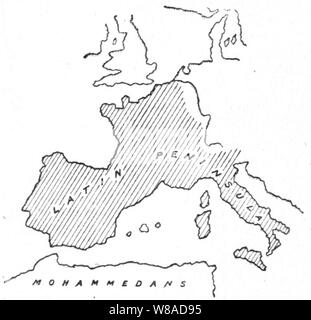 Demokratische Ideale und Realität, 1919 Abb. 7 p 57. Stockfoto