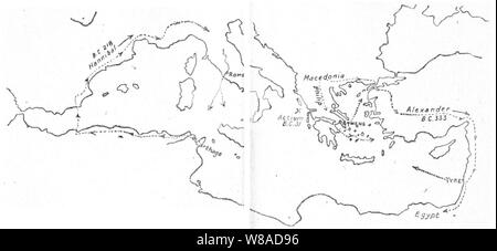 Demokratische Ideale und Realität, 1919 Abb. 5 p52-3. Stockfoto