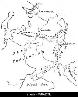 Demokratische Ideale und Realität, 1919 Abb. 27 p 150. Stockfoto
