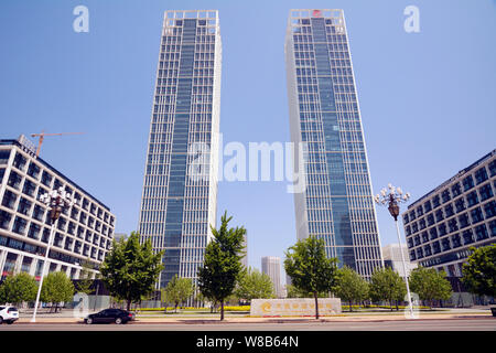 ---- Blick auf die Dalian Commodity Exchange in Dalian im Nordosten der chinesischen Provinz Liaoning, 30. Mai 2013. China Dalian Commodity Exchange s Stockfoto