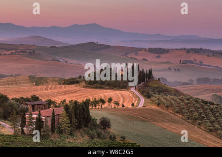 San Qurico, Toskana, Italien, Europa Stockfoto