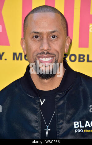 Los Angeles, USA. 07 Aug, 2019. Affion Crockett bei der Premiere des Netflix movie extuplets/eine von sechs "Arclight Hollywood. Los Angeles, 07.08.2019 | Verwendung der weltweiten Kredit: dpa/Alamy leben Nachrichten Stockfoto