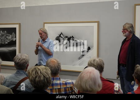 Fotoausstellung,, Bergwelten,, vom Peter Mathis in der GaF.Hannover. Stockfoto