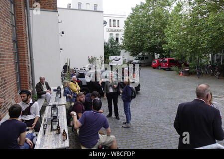 Fotoausstellung,, Bergwelten,, vom Peter Mathis in der GaF.Hannover. Stockfoto