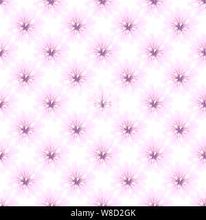 Rosa Blumenmuster nahtlose Muster, Vector Illustration Stock Vektor