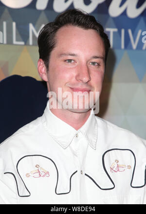 Hollywood, Ca. 8 Aug, 2019. Eli Mächte, an der 15. jährlichen Oscar qualifizierenden HollyShorts Film Festival - Opening Night Gala in TCL Chinesisch 6 Theater in Hollywood, Kalifornien am 8. August 2019. Credit: Faye Sadou/Medien Punch/Alamy leben Nachrichten Stockfoto