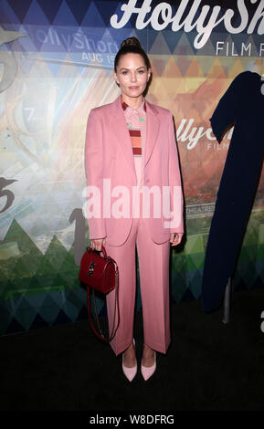 Hollywood, Ca. 8 Aug, 2019. Jennifer Morrison, an der 15. jährlichen Oscar qualifizierenden HollyShorts Film Festival - Opening Night Gala in TCL Chinesisch 6 Theater in Hollywood, Kalifornien am 8. August 2019. Credit: Faye Sadou/Medien Punch/Alamy leben Nachrichten Stockfoto
