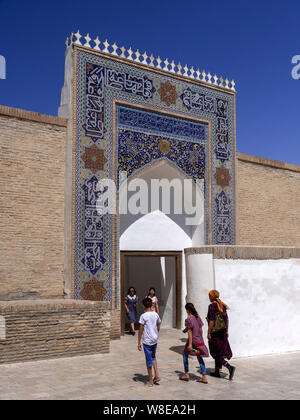 In der Festung, historischen Stadt Buchara, Usbekistan, Asien, UNESCO Weltkulturerbe Stockfoto