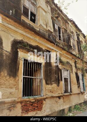 Das Old Customs House Bang Rak Feuer Stationม ฺ Bangkok Thailand Stockfoto