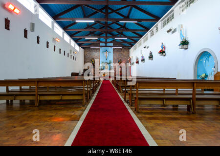 Kirche in São Pedro da afurada, Portugal Stockfoto