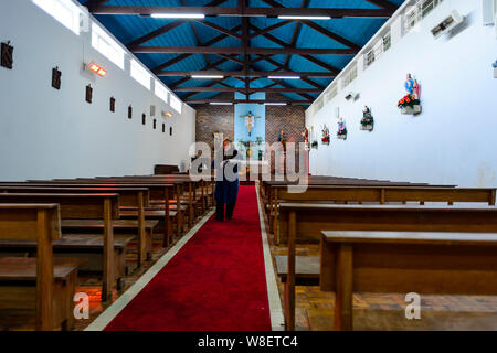 Kirche in São Pedro da afurada, Portugal Stockfoto