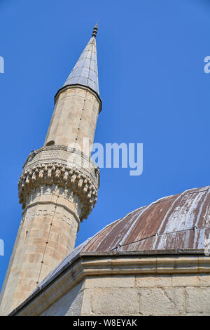 Moschee in der Altstadt von pocitelj. Bosnien Herzegobina Stockfoto