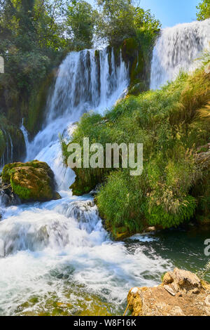 Kravica Wasserfälle. Bosnien Herzegobina Stockfoto