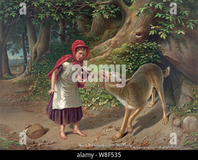 kleinen red Riding hood Stockfoto