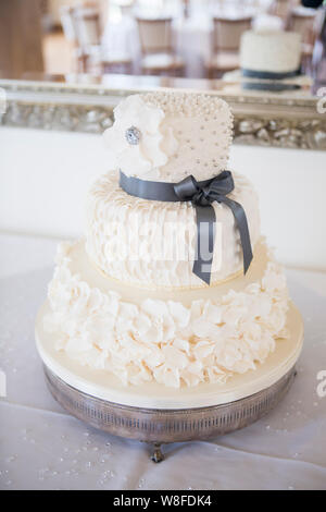 Hochzeitstorte Stockfoto