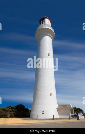 Split Point Lighthouse Aireys Inlet Fairhaven Stockfoto