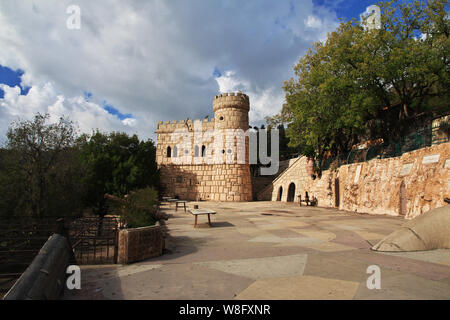 Batroun, Libanon - 06 Jan 2018. Moussa Schloss im Libanon Stockfoto