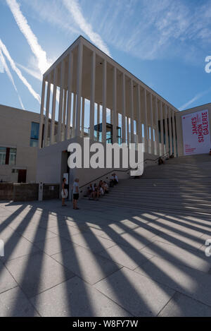 Die James Simon Galerie auf der Museumsinsel in Berlin. Stockfoto