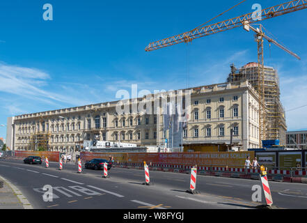 Berlin Palace im Wiederaufbau, Berlin Stockfoto