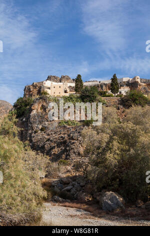 Bild der orthodoxen Kloster in Kreta, Griechenland Stockfoto