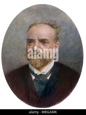 ANTONÍN DVORÁK (1841-1904), tschechischer Komponist Stockfoto