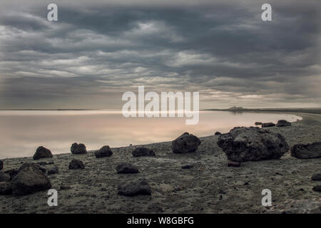 Sonnenaufgang Blick auf Wakra Strand Stockfoto