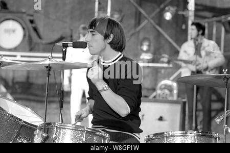 Die, die sich auf die Plätze, fertig, los! Im Oktober 1966. Foto: Tony Gale Stockfoto