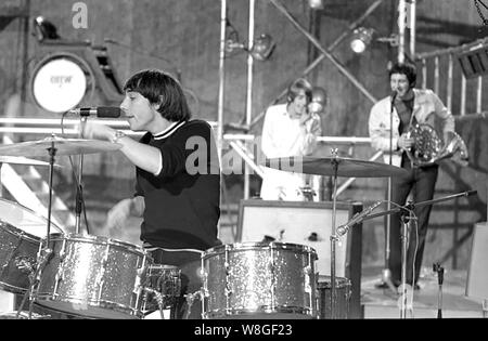 Die, die sich auf die Plätze, fertig, los! Im Oktober 1966. Foto: Tony Gale Stockfoto