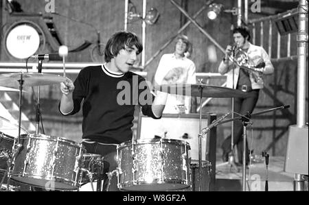 Die, die sich auf die Plätze, fertig, los! Im Oktober 1966. Foto: Tony Gale Stockfoto