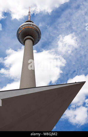 Fernsehturm, Fernsehturm in Berlin, Deutschland Stockfoto