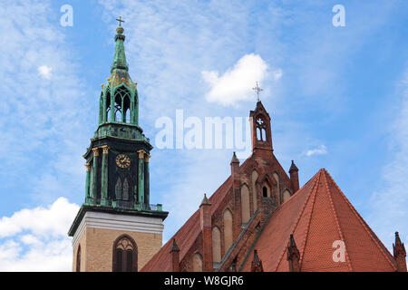 St. Mary's Church in Berlin Stockfoto