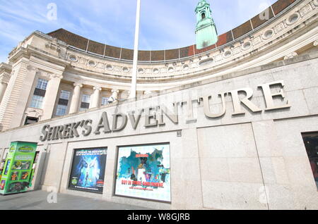 Shreks Abenteuer Museum London UK Stockfoto