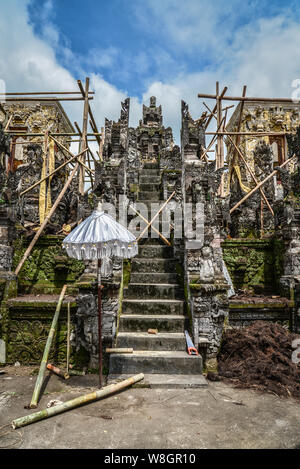 Pura Dalem Segara Madhu auch bekannt als Pura Dalem Jagaraga ist ein nördlichen Balinesischen Hindu Tempel oder Pura im Dorf Jagaraga, Buleleng in entfernt Stockfoto