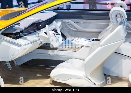 Ein roewe Vision-R-Konzept ist auf dem Display während der 13 China (Guangzhou) Internationale Automobil Ausstellung, auch als automatische Guangzhou 2015 bekannt, in Gu Stockfoto