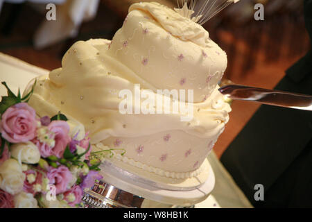 Hochzeitstorte Stockfoto
