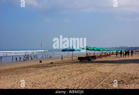 Pantai Kuta Beach, Bali, Indonesien Stockfoto