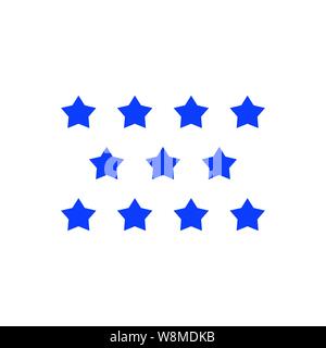 Flagge USA 11 Sterne, 4. Am 4. Juli die amerikanische Unabhängigkeit patriotische Denkmal Veteranen der Streitkräfte Tag usa Banner. Stock Vektor