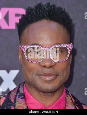 West Hollywood, USA. 09 Aug, 2019. WEST HOLLYWOOD, LOS ANGELES, Kalifornien, USA - AUGUST 09: Billy Porter kommt an der Red Carpet Event für FX 'pose' im Pacific Design Center am 9. August 2019 in West Hollywood, Los Angeles, Kalifornien, USA, statt. (Quelle: Bild Presse Agentur/Alamy leben Nachrichten Stockfoto