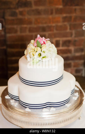 Hochzeitstorte Stockfoto