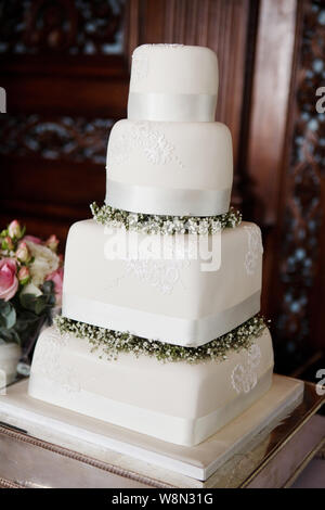 Hochzeitstorte Stockfoto