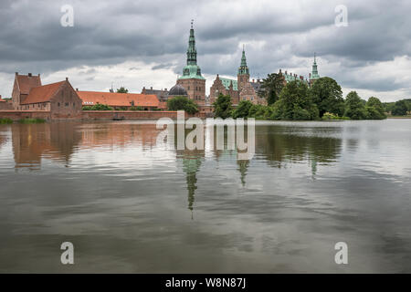 Schloss Frederiksborg in Horsholm, Nordseeland, Dänemark Stockfoto