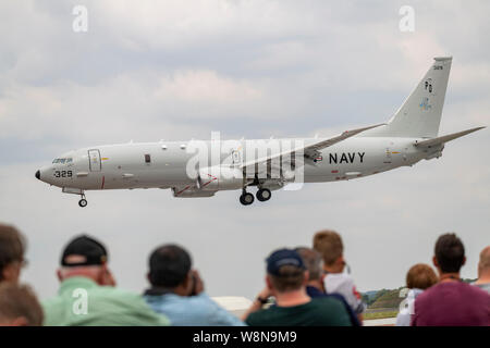 P-8A Poseidon der United States Navy im Royal International Air Tattoo 2019 Stockfoto