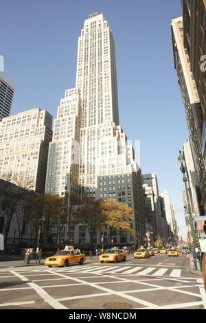 Rockefeller Building, New York Stockfoto