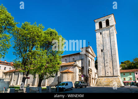 Die Kathedrale von Pula in Kroatien Stockfoto