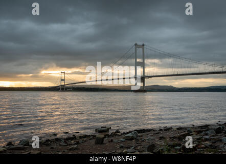 Severn Brücke Stockfoto