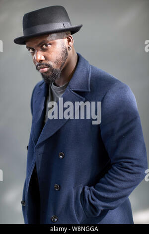 Edinburgh, Schottland, Vereinigtes Königreich, 10. August 2019. Edinburgh International Book Festival. Foto: Derek Owusu. Kredit Andrew Eaton/Alamy Stockfoto