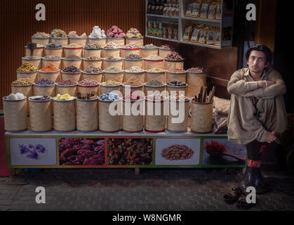 Die Spice Verkäufer Stockfoto