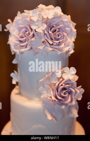 Hochzeitstorte Stockfoto