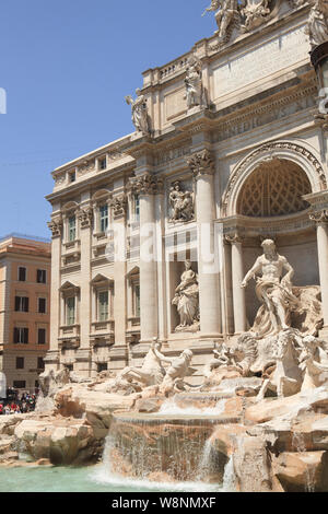 Fontana di Trevi, Rom, Italien Stockfoto