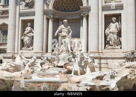 Fontana di Trevi, Rom, Italien Stockfoto